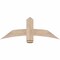 Ekena Millwork Bellingham Smooth Timber Gable Bracket, Douglas Fir, 48"W x 18"H x 3 1/2"D x 5 1/2"F, 9/12 Pitch GBW048X18X0406BEL00SDF - alternate 1